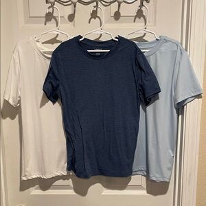 Navy, Light Blue, and White Kids Tees